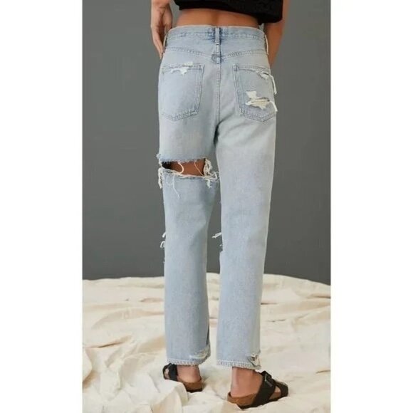 Agolde 90's Mid Rise Loose Fit in Unhinged Size 27 NWT $228 - Picture 3 of 10